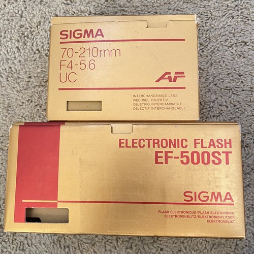 Flash sigma 210 5 - sigma, 70-210