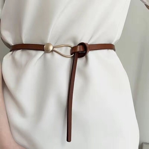 Cravatta cintura pelle - in,