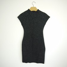 Zara Mini Abito Nero Bodycon