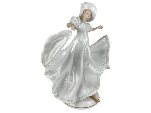 Statua ballerina porcellana - in,