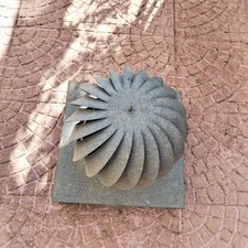 Comignolo Girevole Zincato Base Quadrata47x47