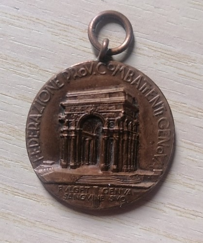 Medaglia bronzo epoca - medaglia, di