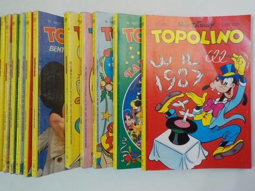 Topolino annata 1986 quasi - topolino,
