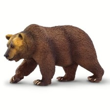 Safari Ltd 100274 Orso Grizzly 22 Cm Serie Animali Selvatici XXL