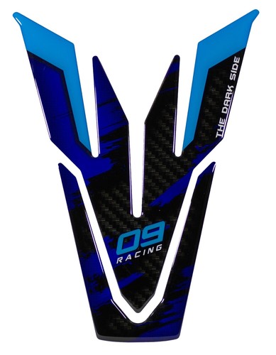 Adesivo moto blu - moto, tank
