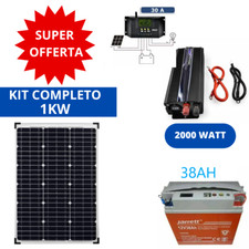 Kit fotovoltaico pwm - kw,