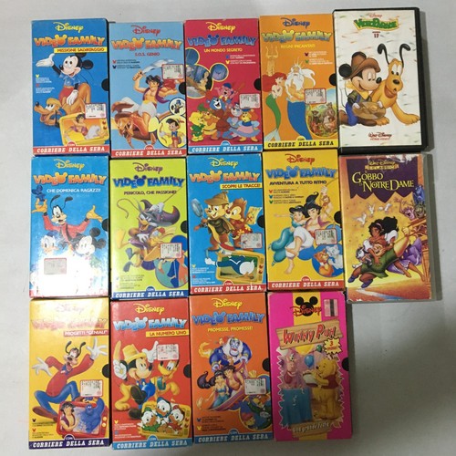 Lotto vhs cartoni - lotto, 14