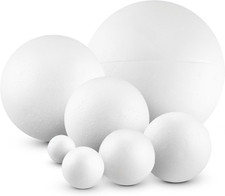 7 Palline Polistirolo Misure