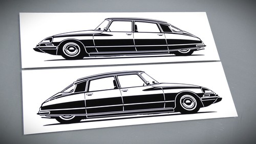 Adesivo citroen 23 - ds, 21
