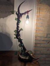 Lampada da terra realizzata