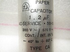 JENSEN 1.2 uf 380VAC~450VDC