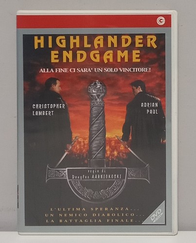 Highlander endgame dvd - highlander,