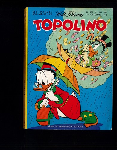 Topolino libretto 933 - libretto,