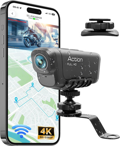 Dashcam moto 1080p - dashcam, 4k+1080p,