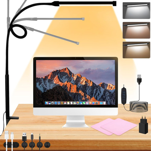 Lampada scrivania led con - lampada, da