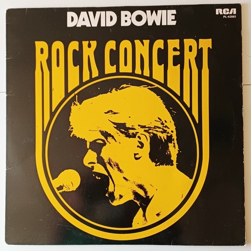 David bowie rock concert - bowie, "rock