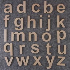 Arial Font Alfabeto Set 3mm