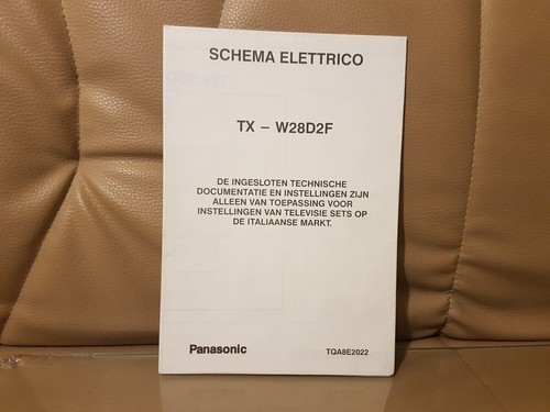 Panasonic w28d2f schema - panasonic,