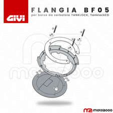 Flangia metallica givi borse - metallica,
