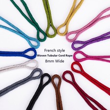 Neotrims Tubolare i Spago Uncinetto Corda,Intrecciatura Viscosa Gioielleria