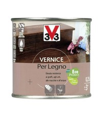 VERNICE PER LEGNO EFFETTO SATINATO, COLORE NOCE RUSTICO - 0,25 LITRI