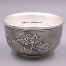 Tazza da tè argento massiccio