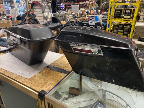 Oem saddlebags black pearl - black,