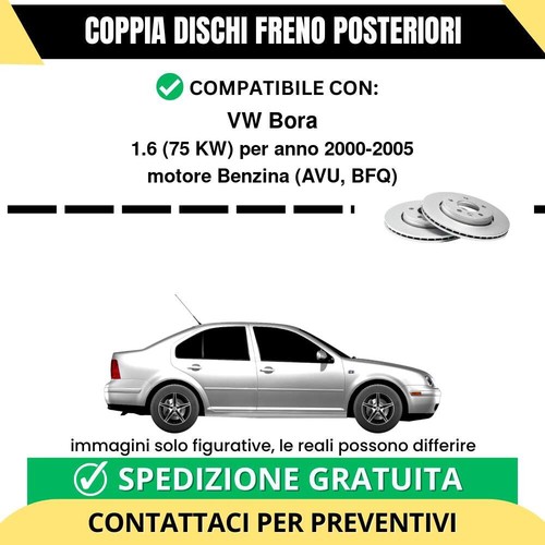 Coppia dischi freno posteriori - dischi,