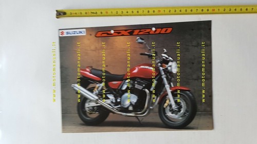 Suzuki gsx 1200 1998 depliant - gsx,