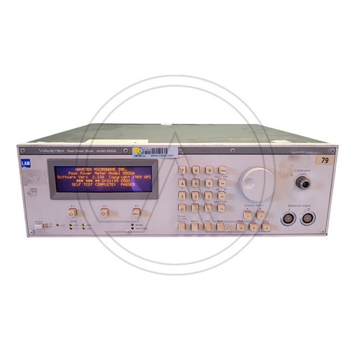 Wavetek 8502a peak - wavetek, power