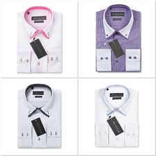 Camicia Uomo Con Collo Doppio