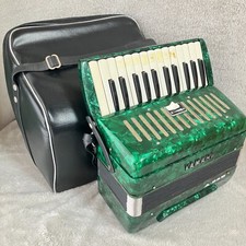 Tastiera YAMAHA Fisarmonica A-25B verde 25 con custodia. Made in Japan