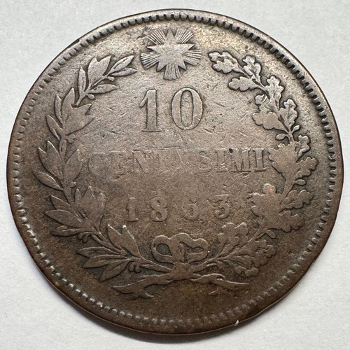 1863 italia centesimi - 1863,