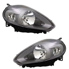 Faro proiettore nero per fiat