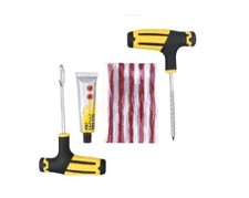 Kit di 8 pezzi per riparazione pneumatici di auto e moto Per Tubeless Tires