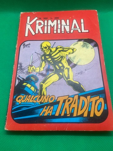 Kriminal edizioni corno 1972 - corno,