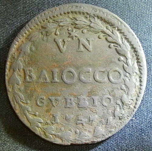 Gubbio benedetto xiv - gubbio, baiocco