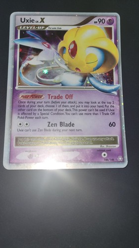 Carta pokémon uxie - carta,