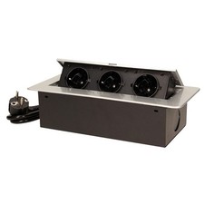 Presa tripla schuko da incasso