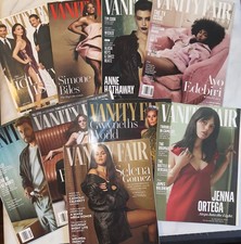 9 Vanity Fair magazines. I