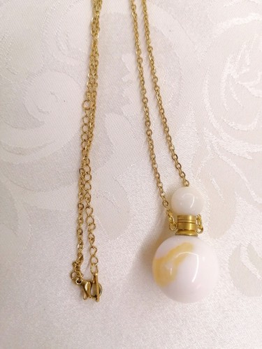 Collana porta profumo quarzo - collana,
