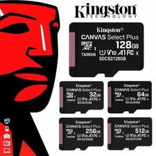 Kingston Canvas Select Plus Scheda microSD Classe 10 con Adattatore SD Incluso