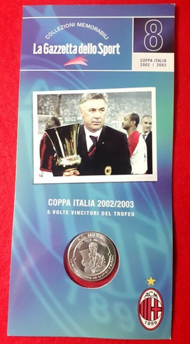 Medaglia milan gazzetta - milan,