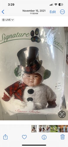 Costume pupazzo neve - costume, tom