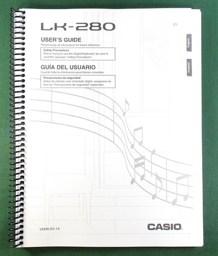 Casio 280 instruction - lk-280,