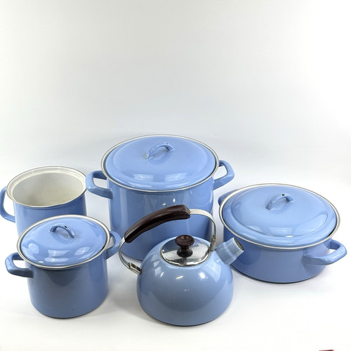 Set pentole smaltate - set,