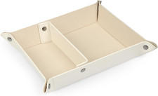 Vassoio Organizer in Pelle -