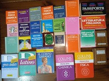 28 mini libri vari matematica, chimica fisica storia filosofia Letteratura ecc..