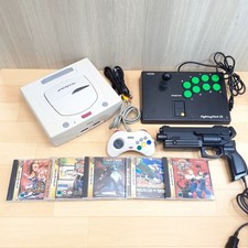 Console Sega Saturn con