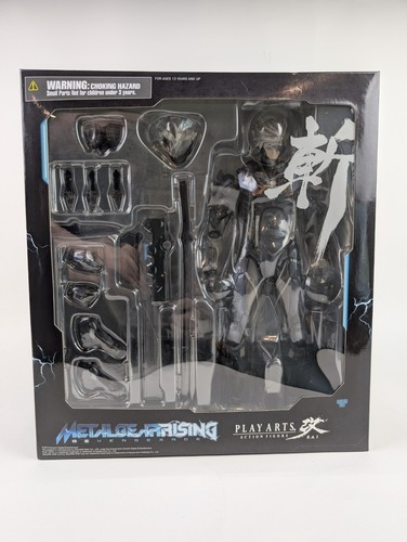 Play arts kai raiden - raiden, metal